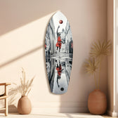 Street Basketball Glass Wall Art.