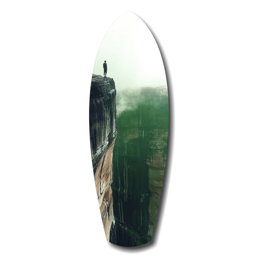 Solitude Glass Wall Art.