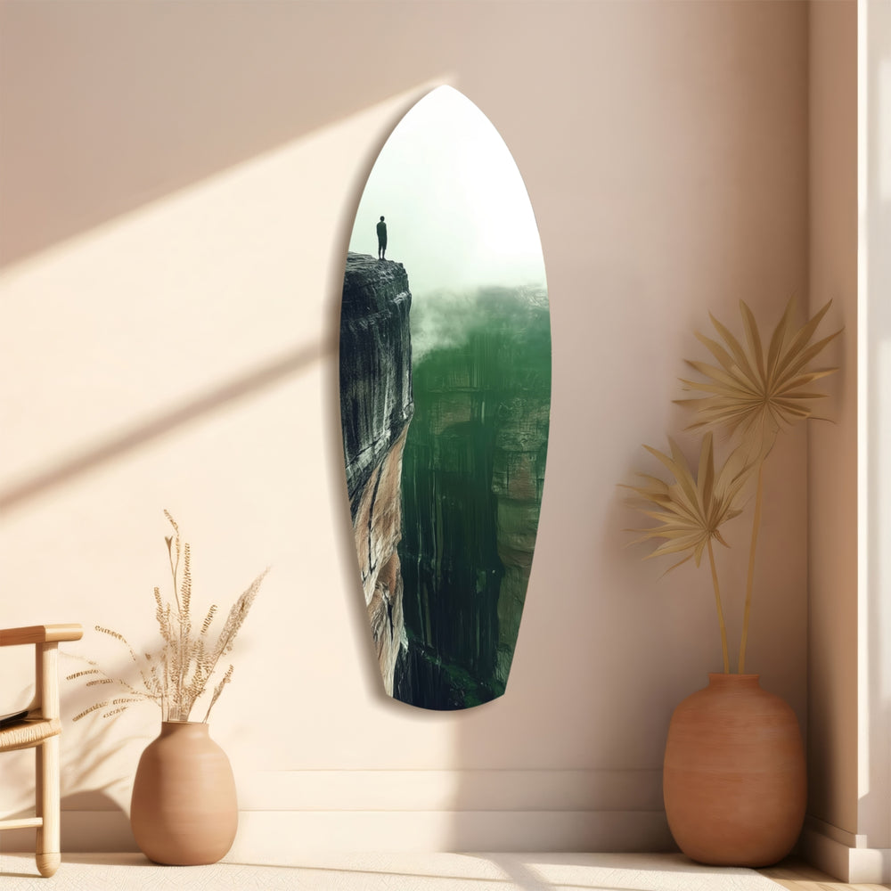 Solitude Glass Wall Art.