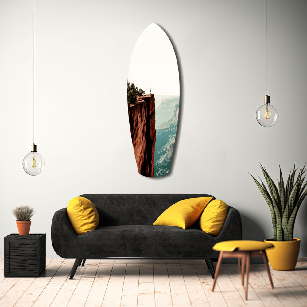 Solitude Glass Wall Art.