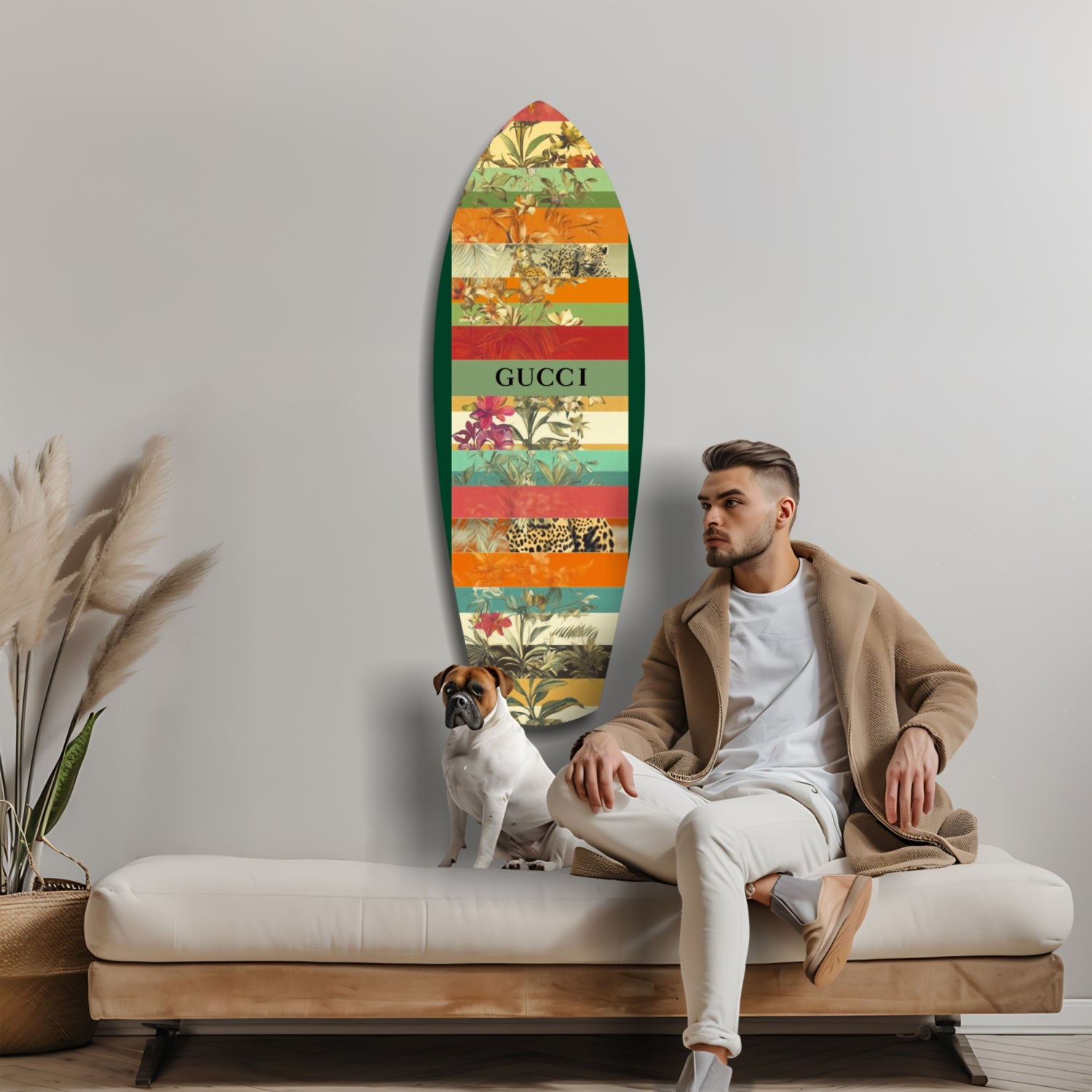 Fashion Mood Glass Wall Art.