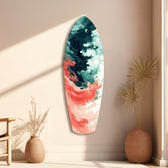 Relentless Waves Glass Wall Art.