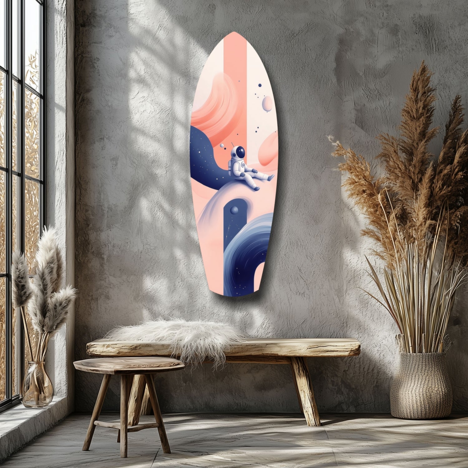 Creamy Dreams Glass Wall Art.