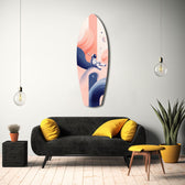 Creamy Dreams Glass Wall Art.