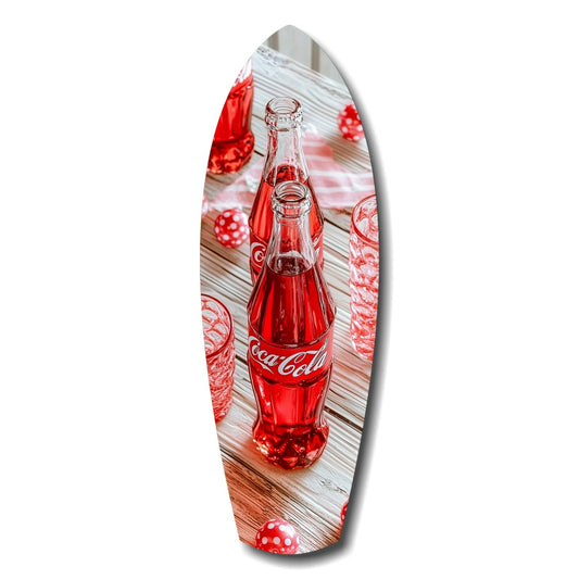 Iconic Vintage Bottle Glass Wall Art.