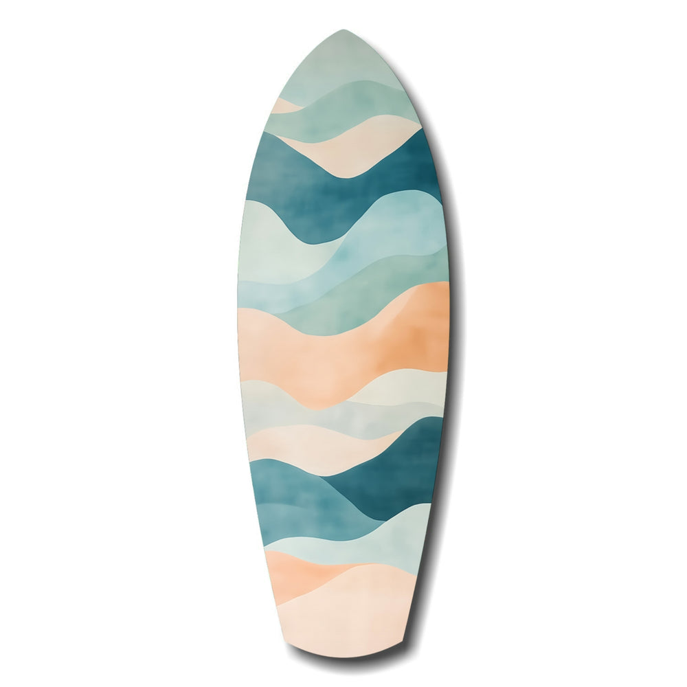 Colors of the Sea Glass Wall Art.