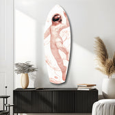 Astronaut in the Ocean Glass Wall Art.