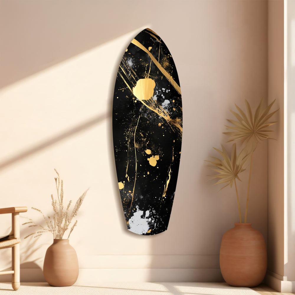 Golden Stained Glass Wall Art.