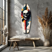 Skull Glass Wall Art.
