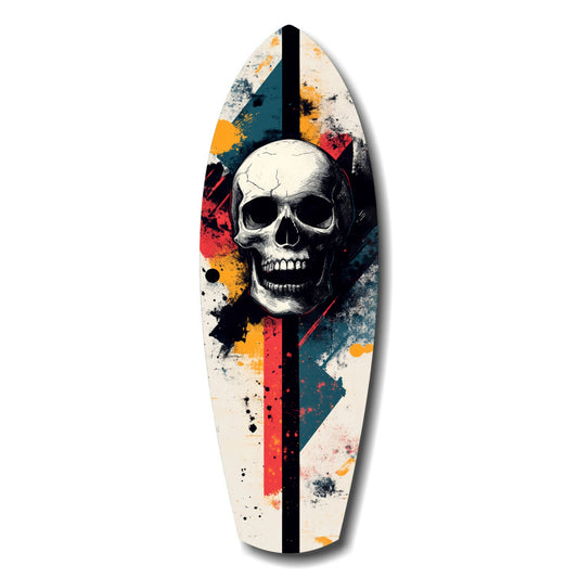 Skull Glass Wall Art.