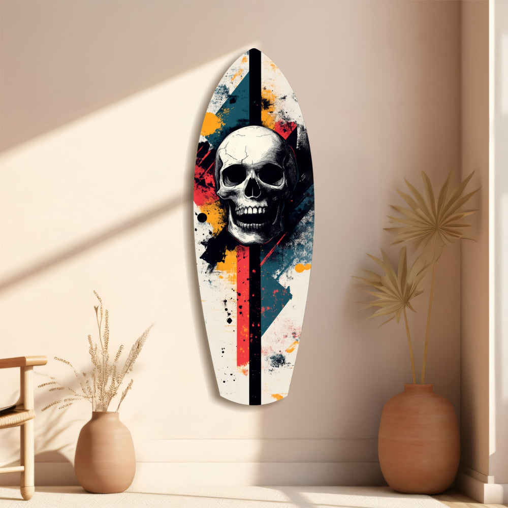 Skull Glass Wall Art.