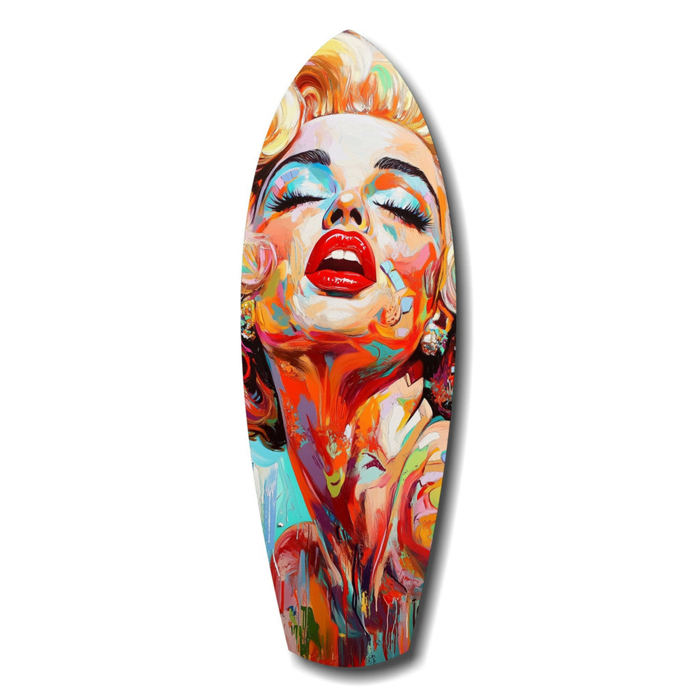 Marilyn Monroe Vintage Dreams Glass Wall Art.