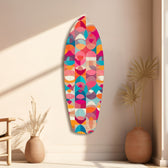 Cubic Art Glass Wall Art.