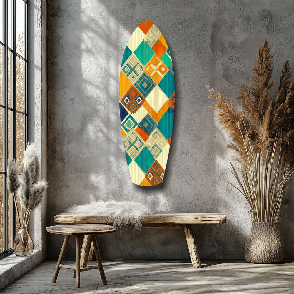 Abstract Art Glass Wall Art.
