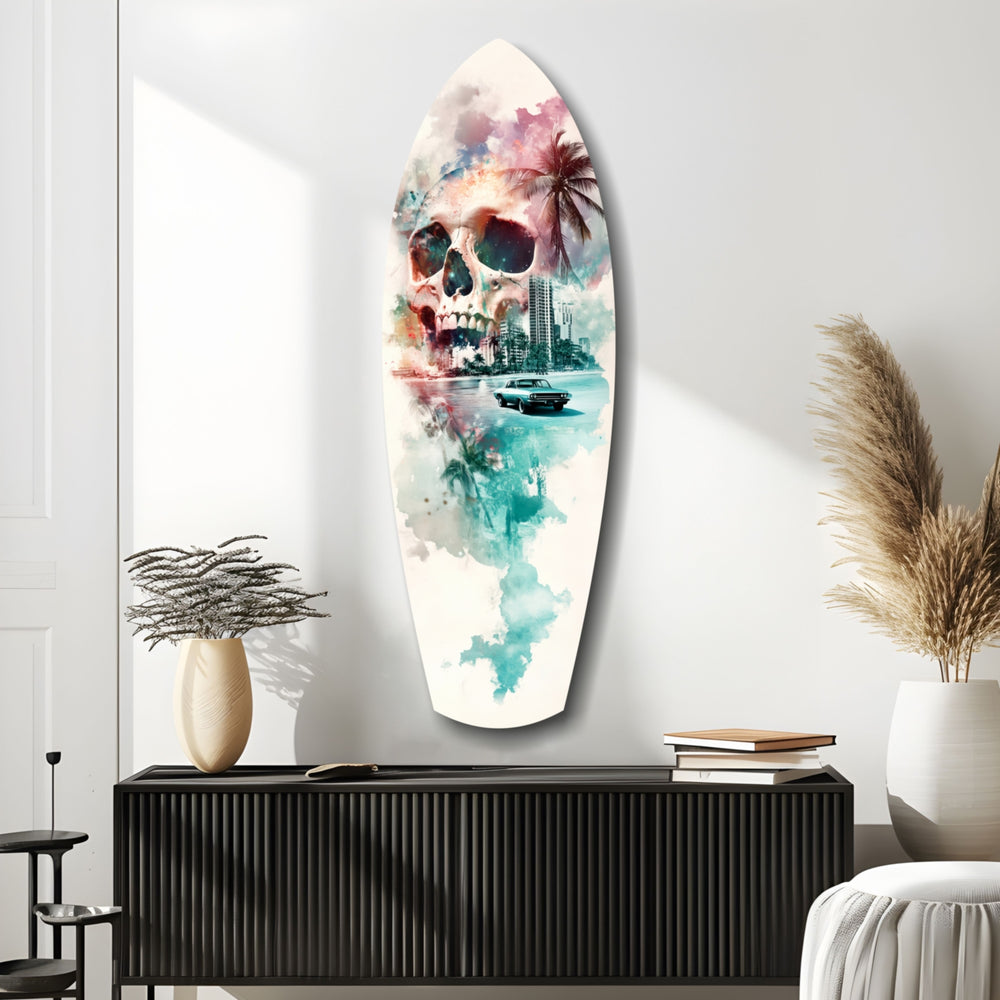 Miami Heat Glass Wall Art.
