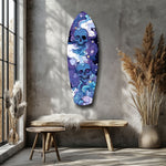 Midnight Skull Nocturnal Shadows Glass Wall Art.