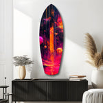 Kinetic Cosmos Glass Wall Art.