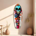 Street Soul Graffiti Skulls Glass Wall Art.