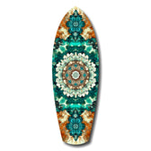 Emerald Dreams Glass Wall Art.