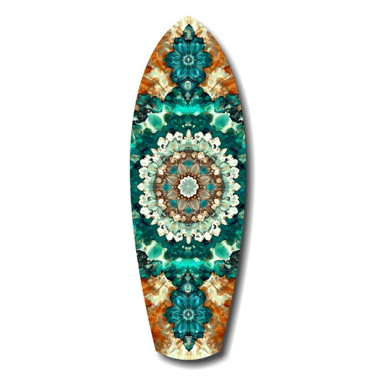 Emerald Dreams Glass Wall Art.