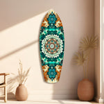 Emerald Dreams Glass Wall Art.