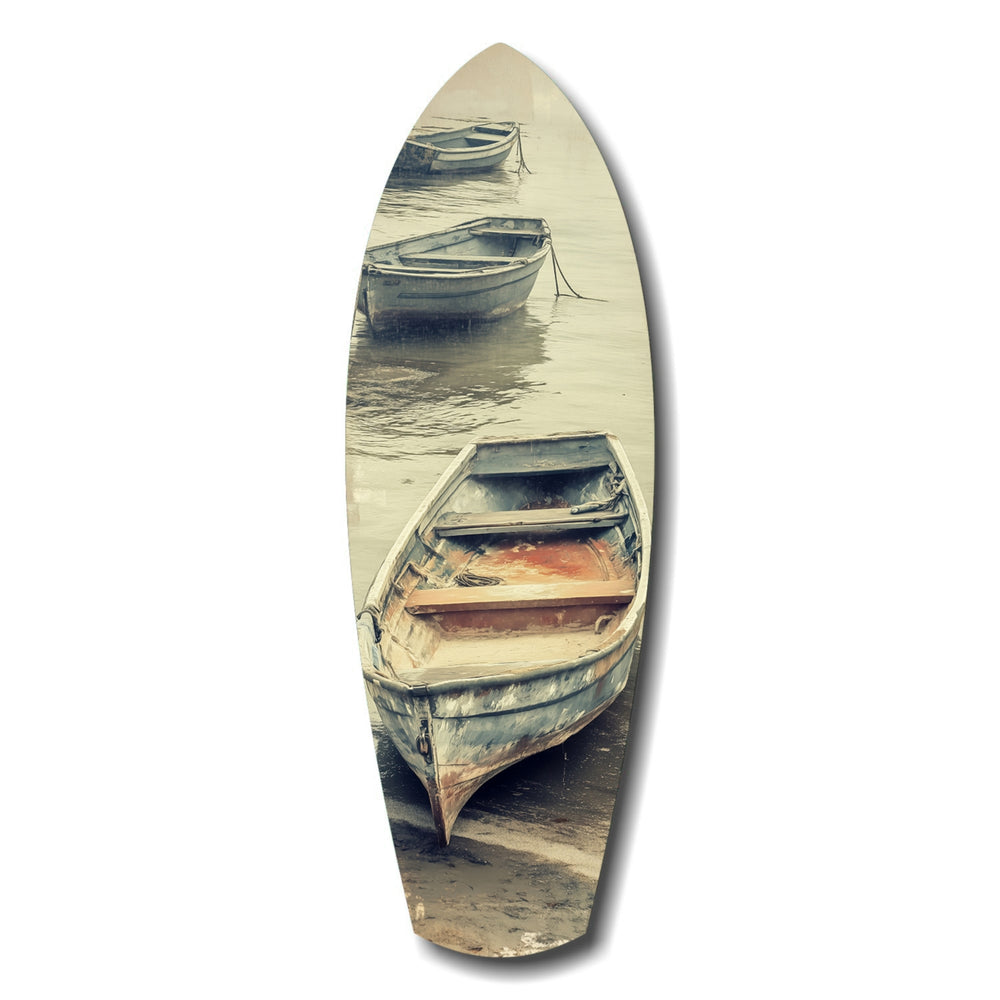 Drift of Solitude Glass Wall Art.