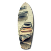 Drift of Solitude Glass Wall Art.