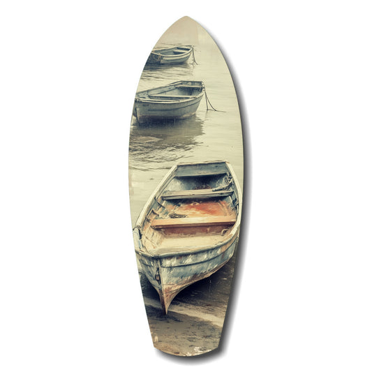 Drift of Solitude Glass Wall Art.