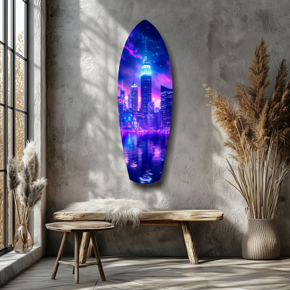 Empire City Glass Wall Art.