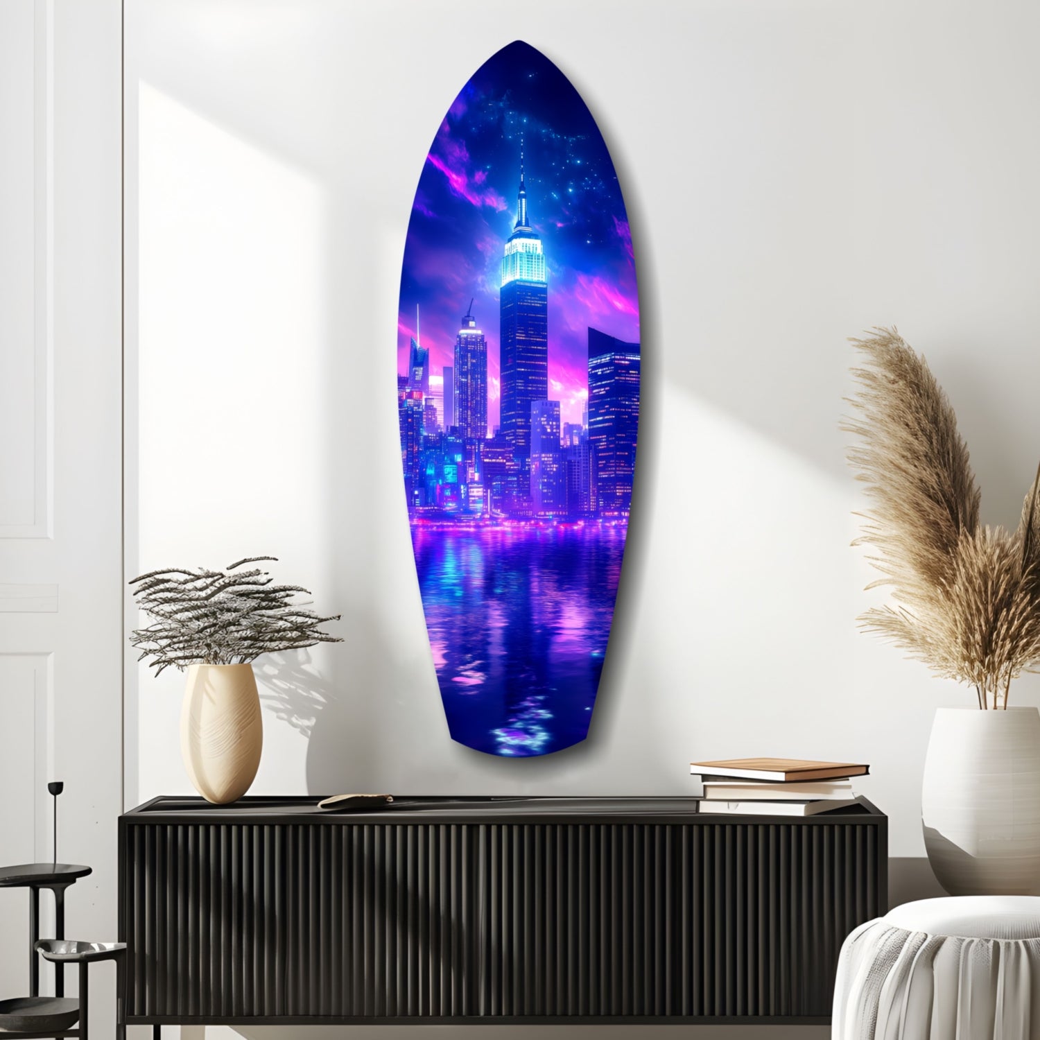 Empire City Glass Wall Art.