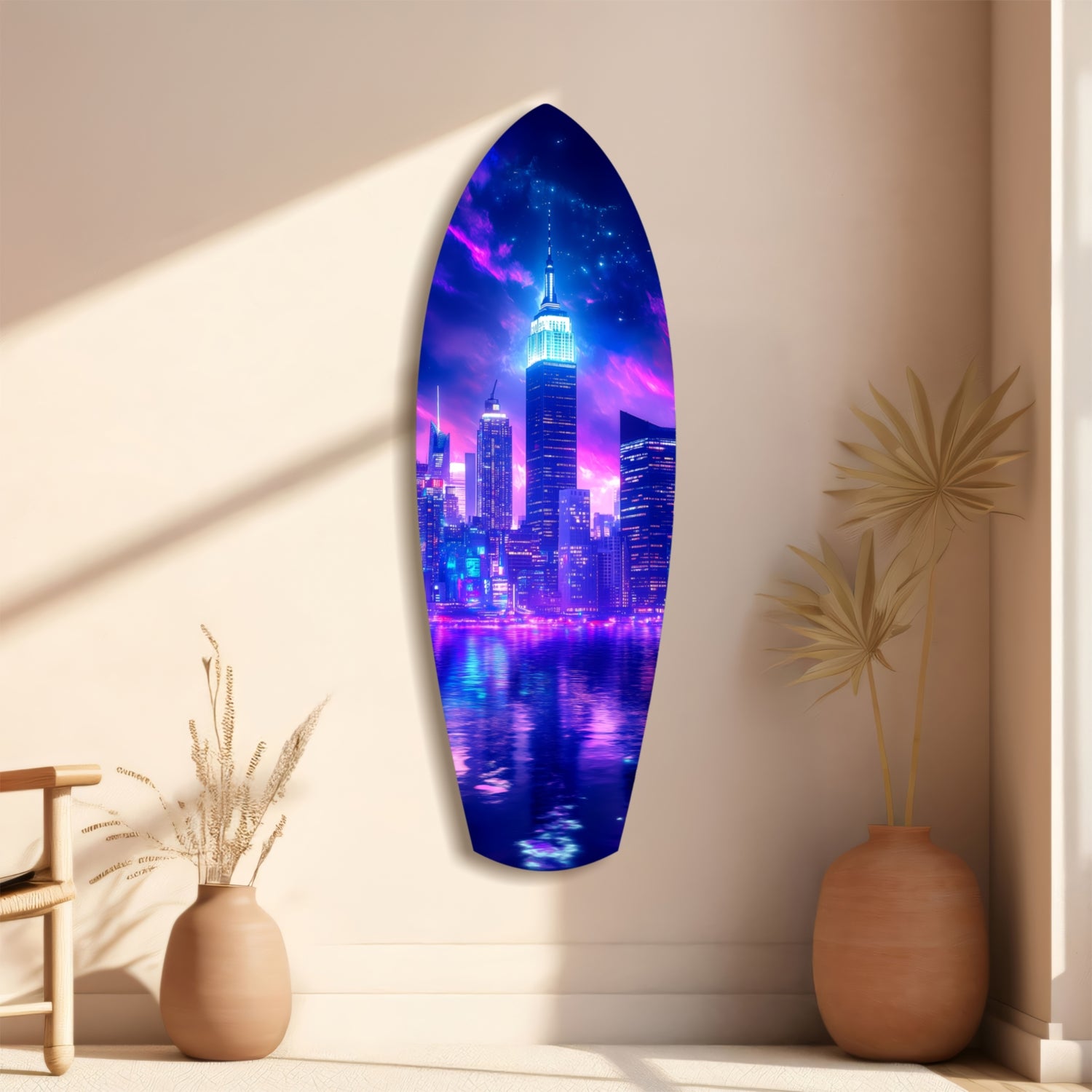 Empire City Glass Wall Art.