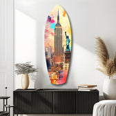Empire City Glass Wall Art.