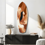 Listening the Waves Glass Wall Art.
