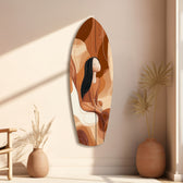 Listening the Waves Glass Wall Art.