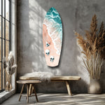 Seashore Glass Wall Art.