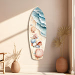 Shoreline Treasures  Glass Wall Art.
