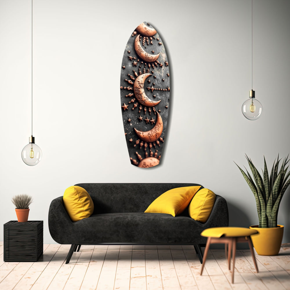 Lunar Order Glass Wall Art.