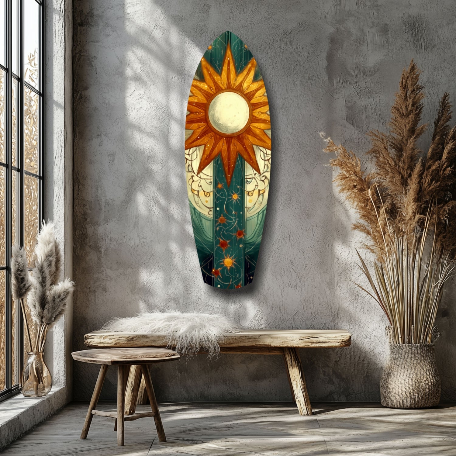 Radiant Horizon Glass Wall Art.