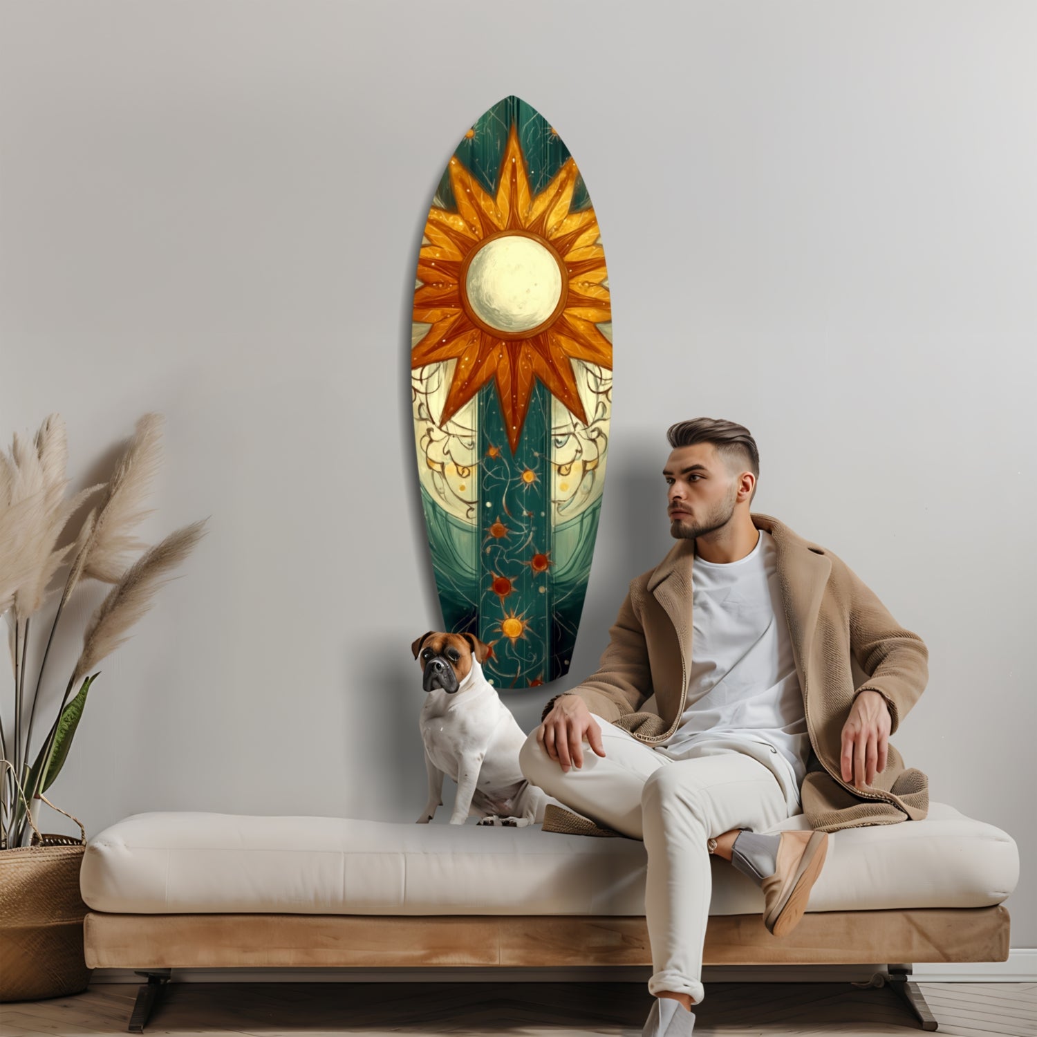 Radiant Horizon Glass Wall Art.