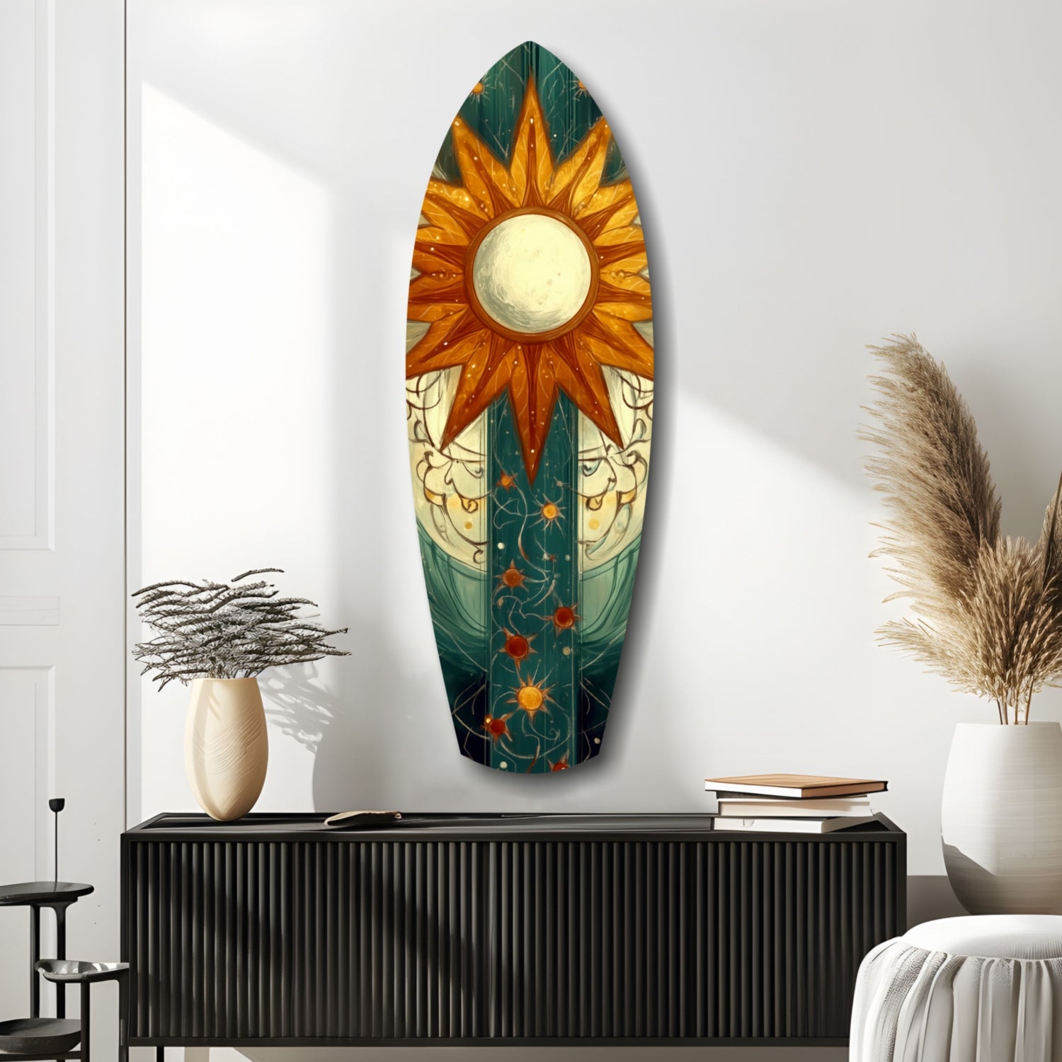 Radiant Horizon Glass Wall Art.