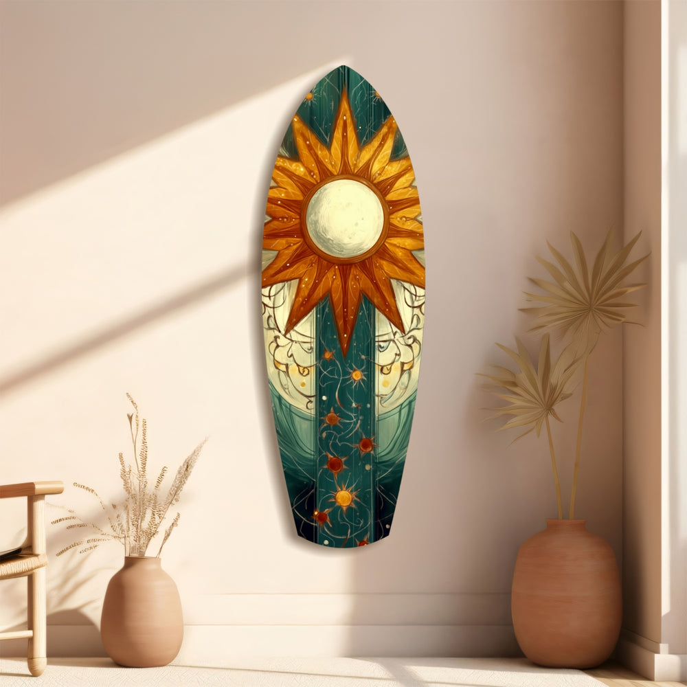 Radiant Horizon Glass Wall Art.