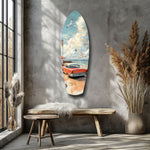 Timeless by the Sea Glass Wall Art.