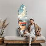 Timeless by the Sea Glass Wall Art.