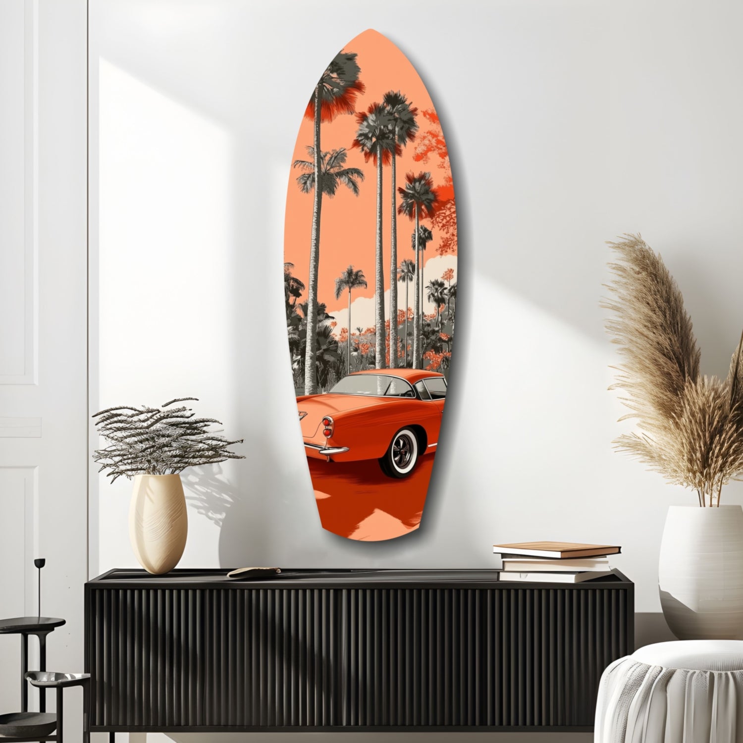 California Dreams Glass Wall Art.