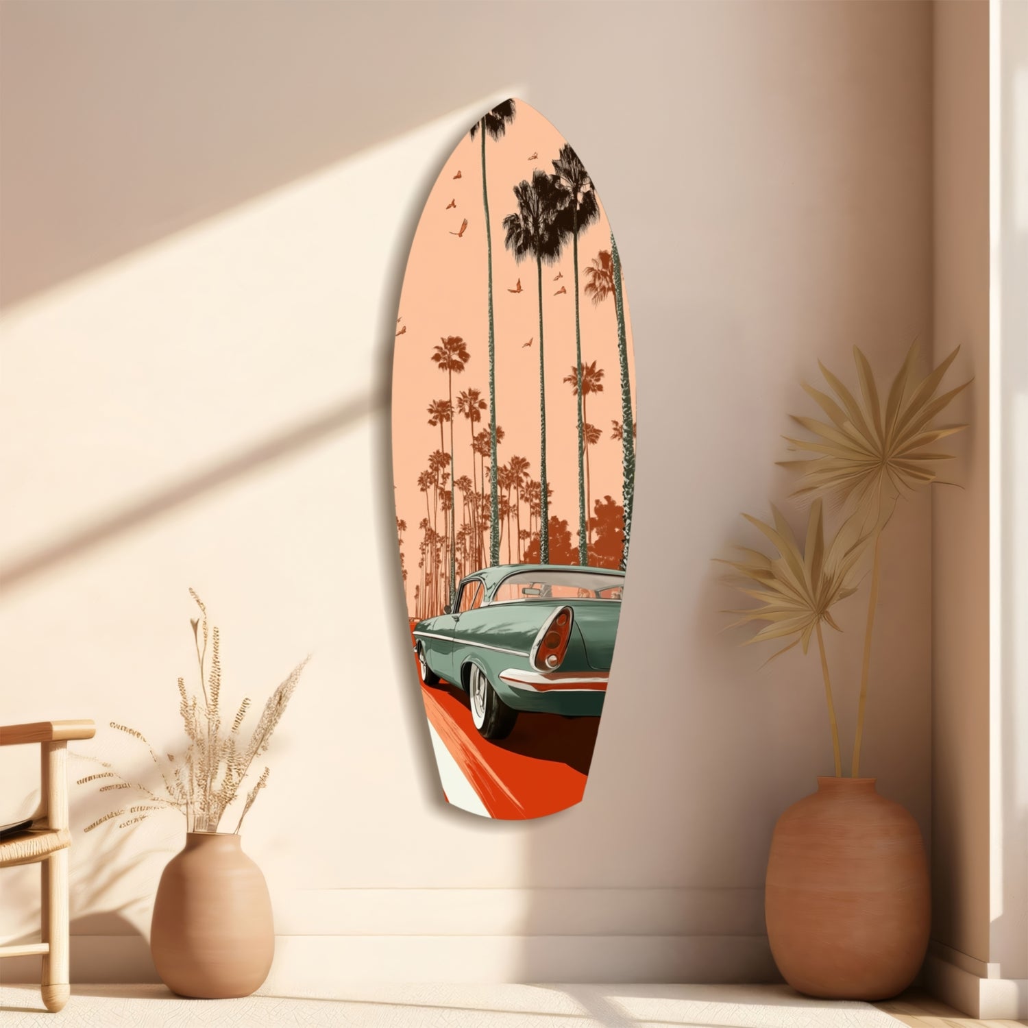 California Dreams V2 Glass Wall Art.