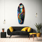 Cat Glass Wall Art.