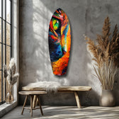 Cat Dream Glass Wall Art.
