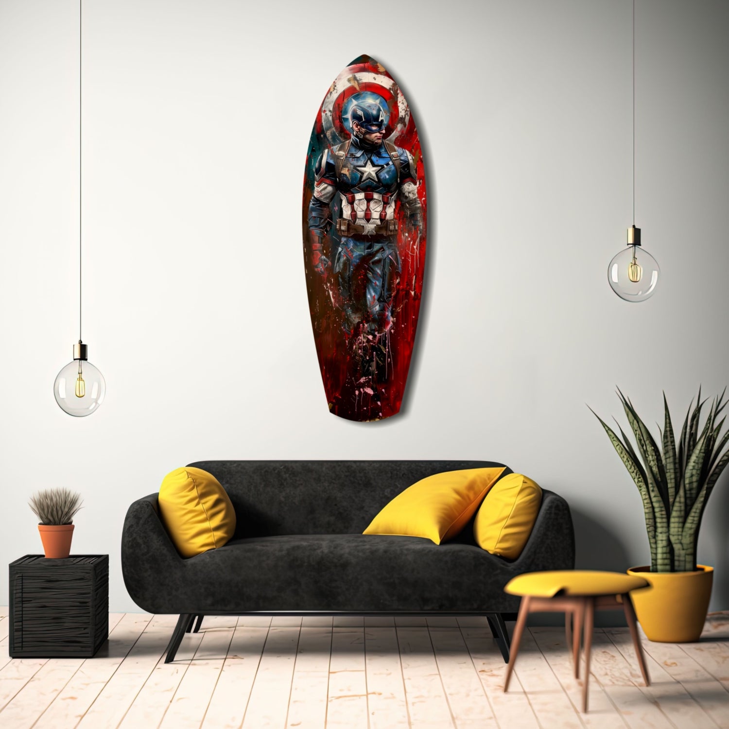Captain Glass Wall Art.