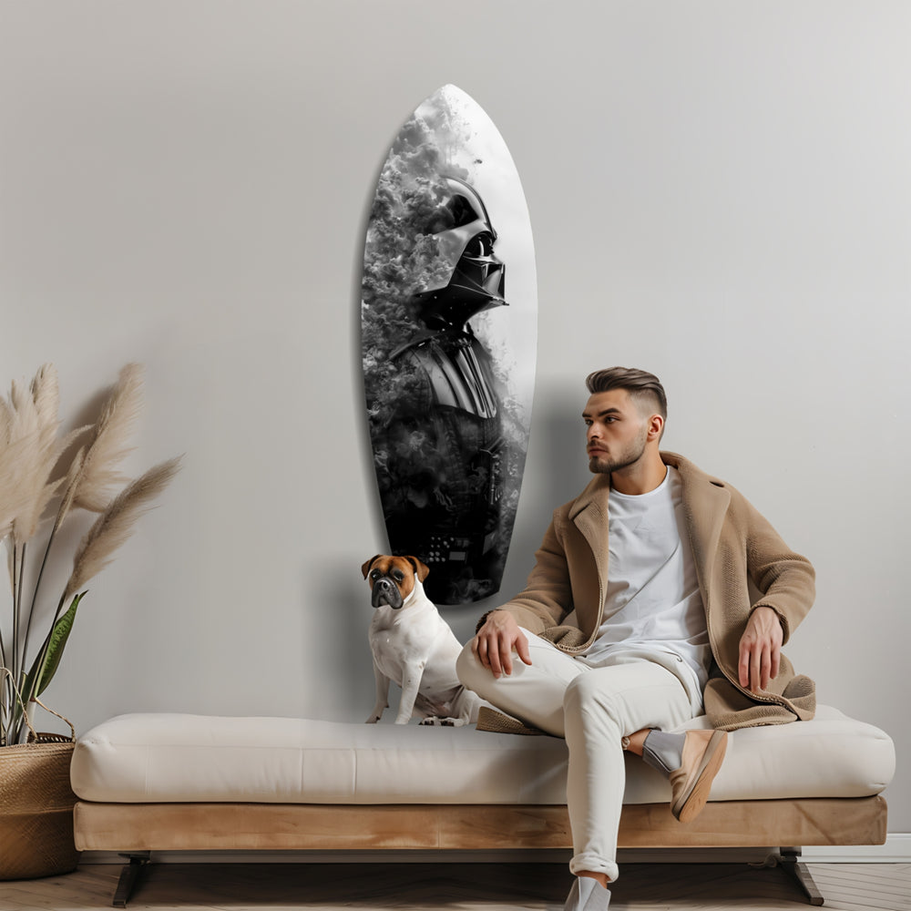 Dark Force Glass Wall Art.