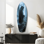 Light Saber Glass Wall Art.